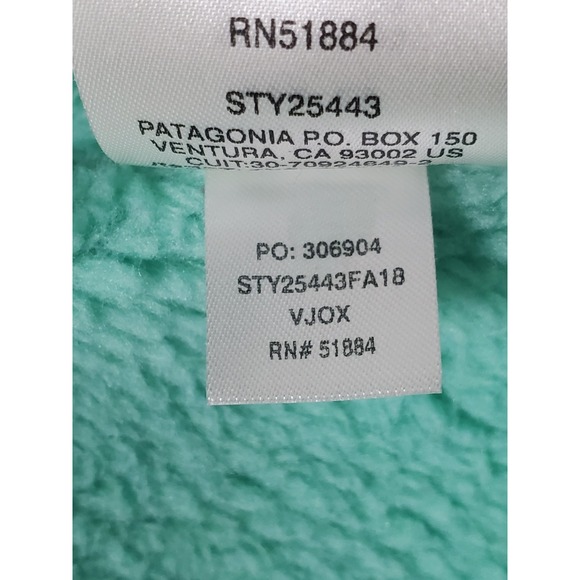 Patagonia Re-tool Snap T Pullover Fleece Vjosa Green Women's Medium Gorpcore - Picture 5 of 9